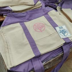 Large Lavender Trader Joe’s Tote
