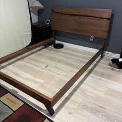 Queen Bade Frame With Box spring 