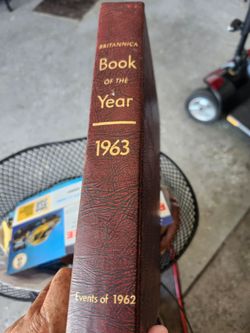 Britannica book of the year 1963