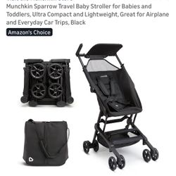 NEW! Munckin Sparrow Travel Stroller 