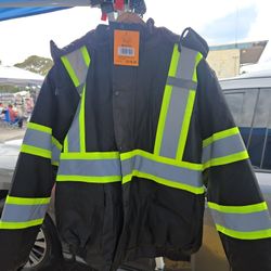 Construcción Jackets New Size M,L,XL Only$40 Each ***