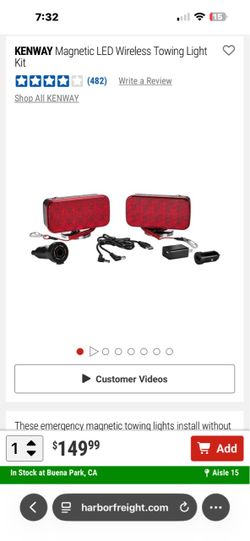Trailers Bluetooth lights