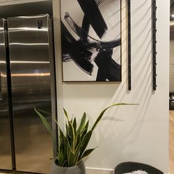 Black Wall Wine Rack 