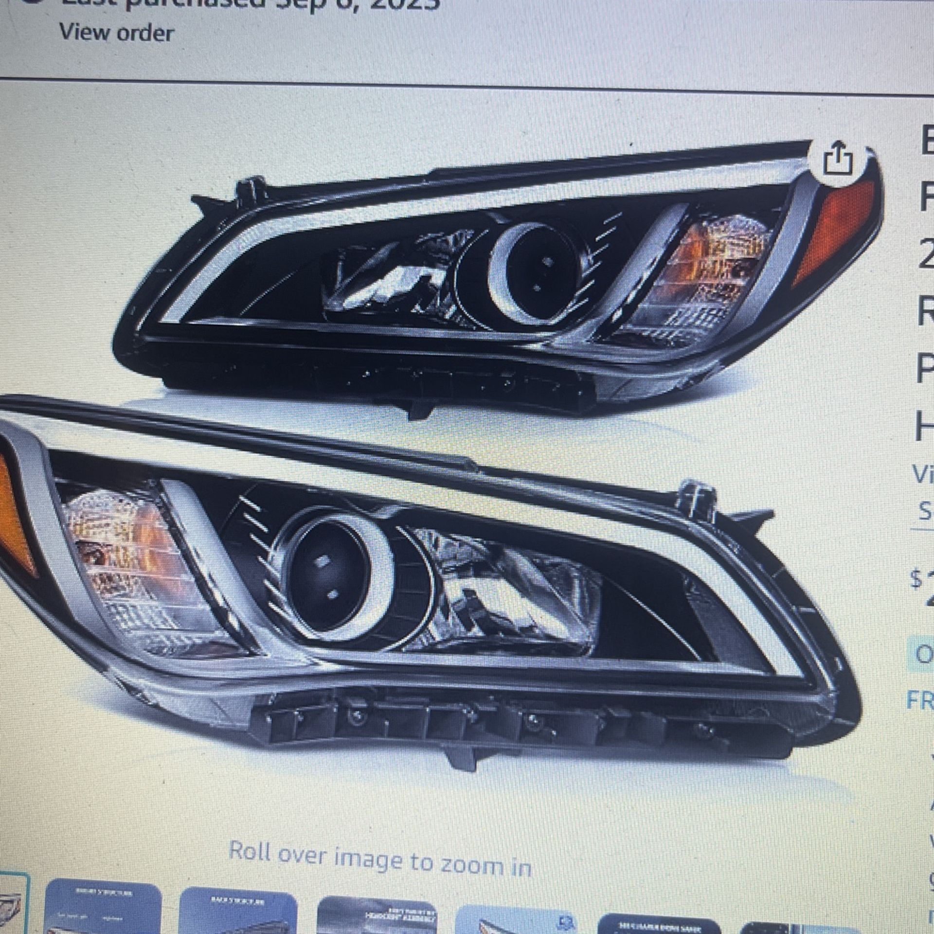 Hyundai Sonata  2015-2017 Ecpp Headlight Assembly