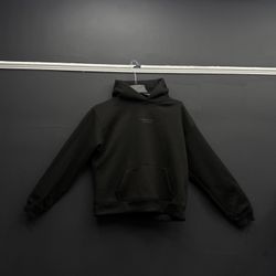 Black Minimal Hoodie Size S Streetwear