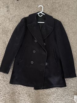 Vintage Authentic Navy Peacoat