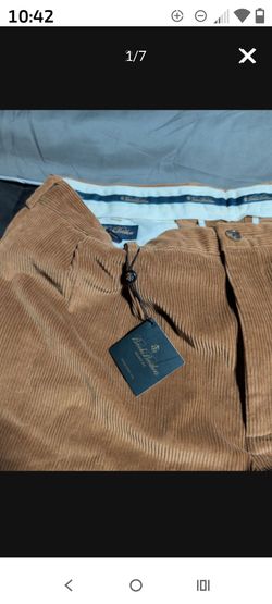 Brooks Brothers Elliot fit 38/30 men pants brand new w tags