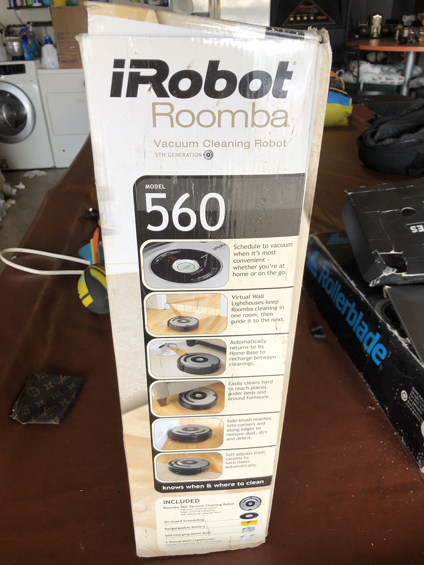 iRobot vacuum system