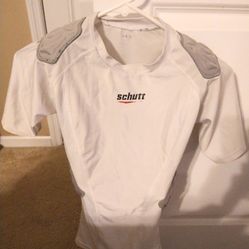 YOUTH FOOTBALL RIBBED PADDED SHIRT/SIZE MEDIUM