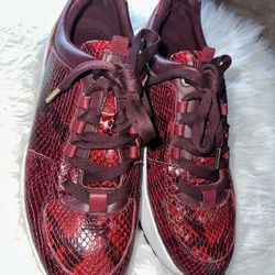 Mickael Kors Leather Snake Print 