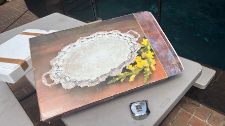 Large Silver Tray