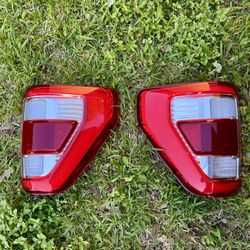 (2) Ford 21-23 F150 LED Taillights F-150 2021 - 2023 F 150 Original OEM Set Pair