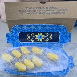 Avon corn cob plates