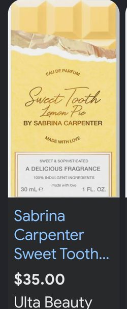 Sabrina Carpenter Sweet Tooth - Lemon Pie EDP perfume