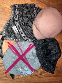 4 Assorted Hats - Bundle