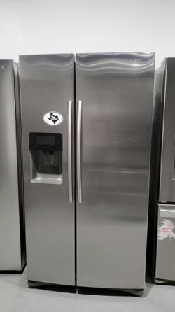 Samsung Side-by-Side Stainless Steel Fridge
