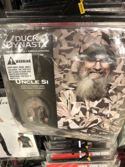 Duck dynasty uncle si Halloween costume adults