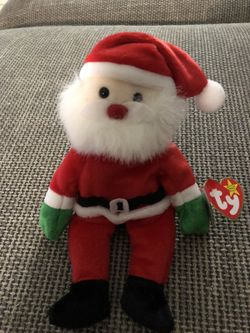 Santa Beanie Baby. December 6, 1998. Brand new condition. Great for Christmas.