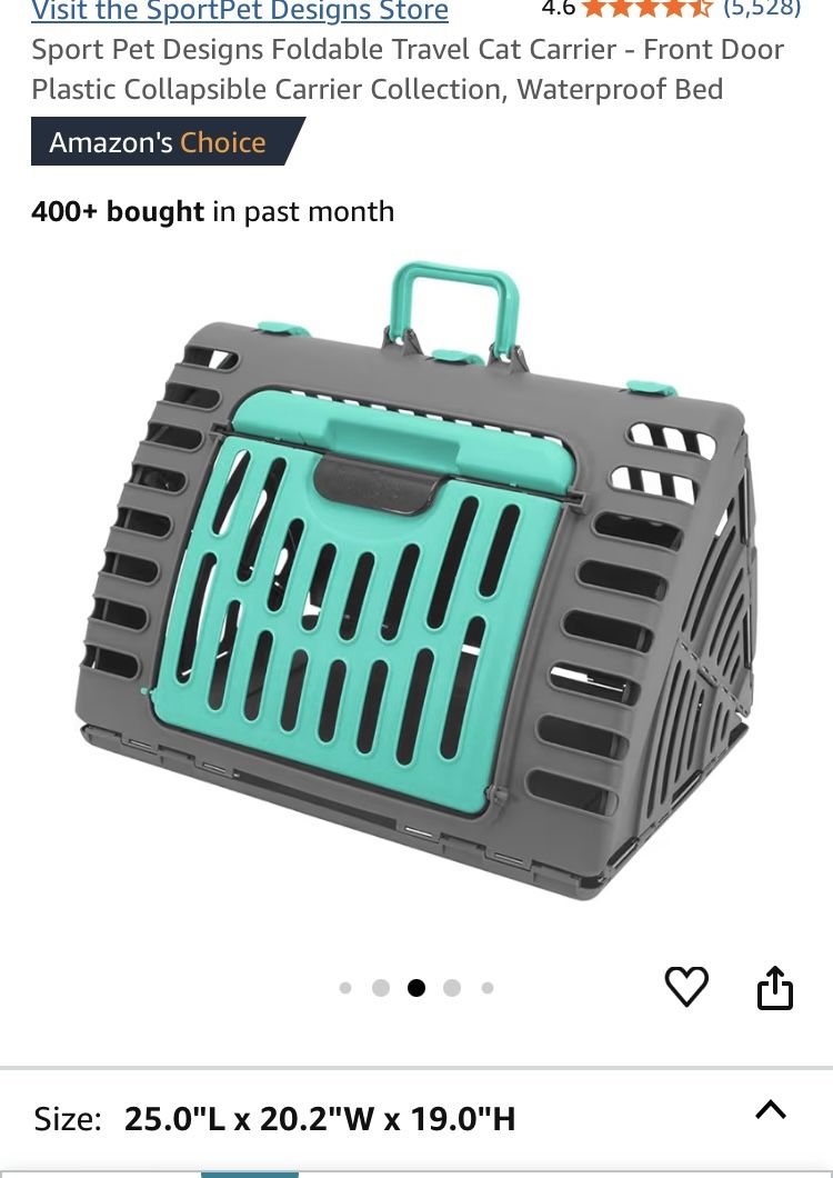 Pet Carrier Brand New