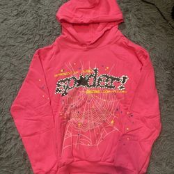 Sp5der Pink V2 Hoodie