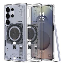 Galaxy S25 Ultra Case, Ultra Hybrid MagFit [Anti-Yellowing] [Compatible with MagSafe] [Fast Wireless Charging]