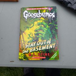 Goosebumps STAY OUT OF THE BASEMENT Book