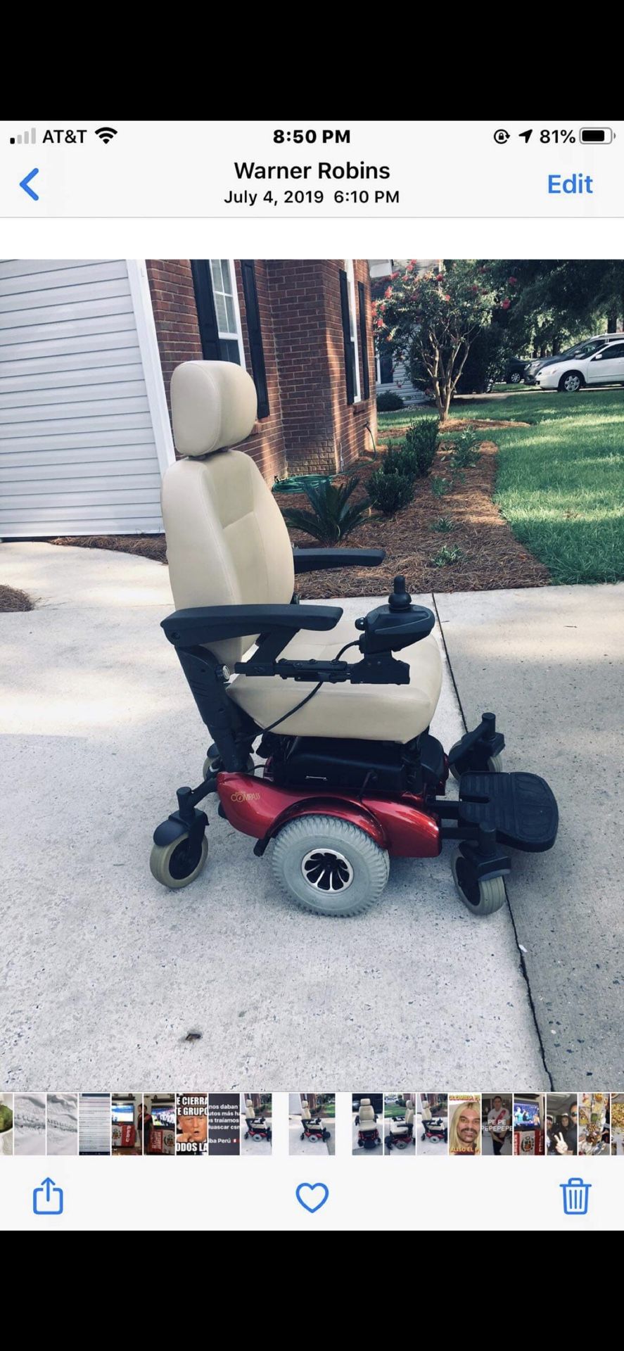 Golden Power Wheel Chair