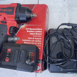 Snap On 3/8  Brushless Used Impact 