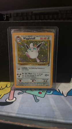 Wigglytuff Holo Pokémon Card 19/130