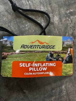 Black Adventuridge Inflatable Pillow – NEW IN PACKAGE