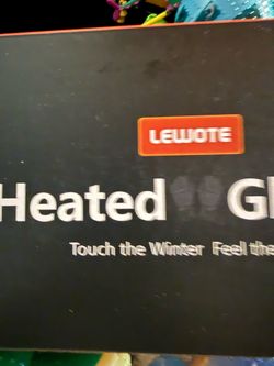 NEW heated gloves