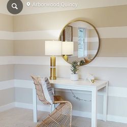 Solid Bamboo Wood/Wicker rattan Desk Chair