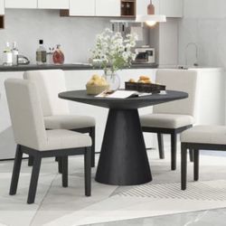 5 Pc Round Dining Set 