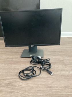 DELL 24’ monitor W/ HDMI & DP wire!