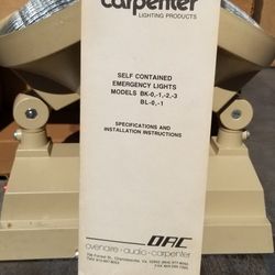 Emergency light Fixture