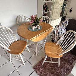 Dining Room Furniture Set  🔥🎁✅🎈table, Chairs, Wood Furniture, White Furniture, Household, Kitchen Furniture, Kitchen Dinner, Set, House 