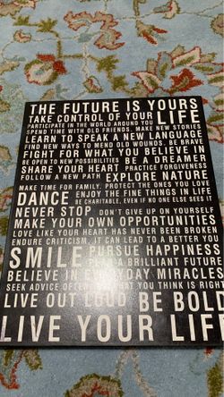 Inspiration quote frames