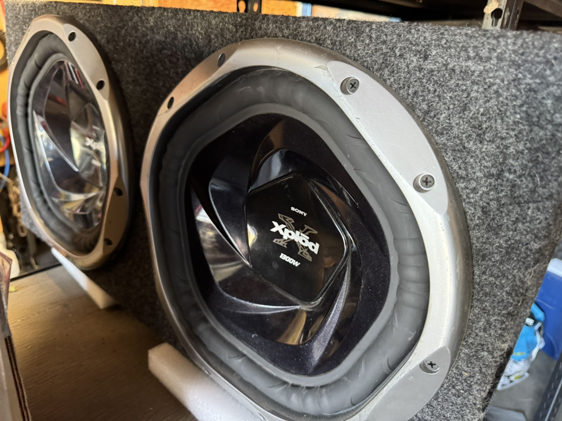 Sub Base Box With The Sony Amplifier!