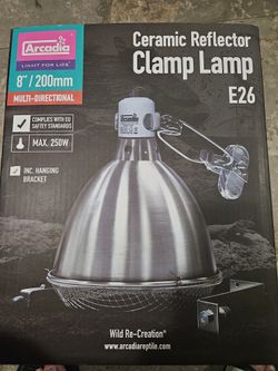 Reptile Ceramic Clamp Basking Lamp