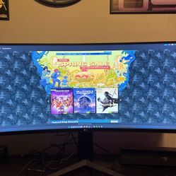 LG Ultragear 34 Inch Ultra wide Gaming Monitor