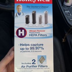 Honeywell HRF-H2 Certified HEPA Air Purifier Replacement Filters