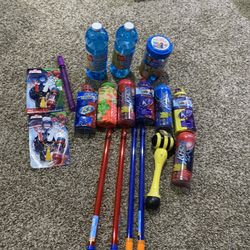 Assorted Bubble Toys and Accessories Brand New 
