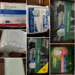 Incontinence Pads / Adult Diapers 