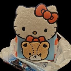 Sanrio Hello Kitty & Tiny Chum Bear Sherpa Mini Backpack