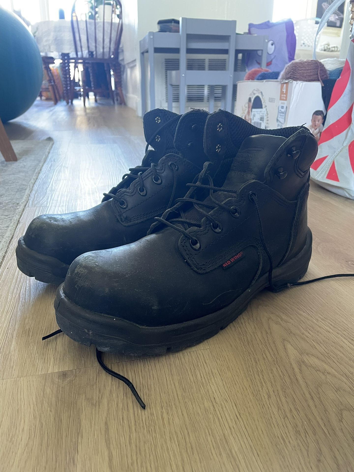 Red Wing Steel Toe Boots Size 10.5 display picture 1