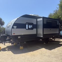 2021 Forest River - Cherokee Wolf Pup 16PF (Travel Trailer) with solar panels and lithium batteries