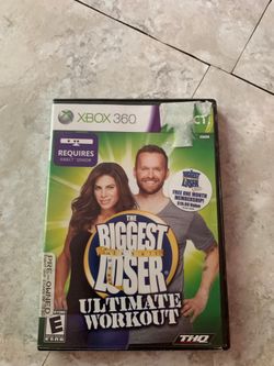 The biggest loser ultimate workout Xbox 360 game