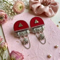 Fashion Oxidized Drop Earrings