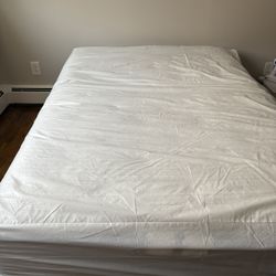 Full Mattress With Box Spring & Bed Frame