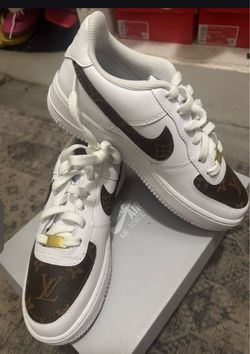 Air Force 1 LV print shoes new 6.5 youth 8 woman